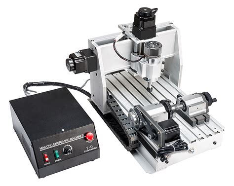 Mini Cnc Router Cnc 3020 4 Axis Engraving Machine With 300w 